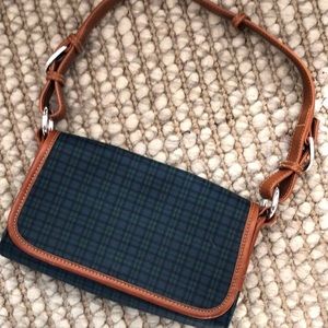Ralph Lauren Plaid Shoulder Bag